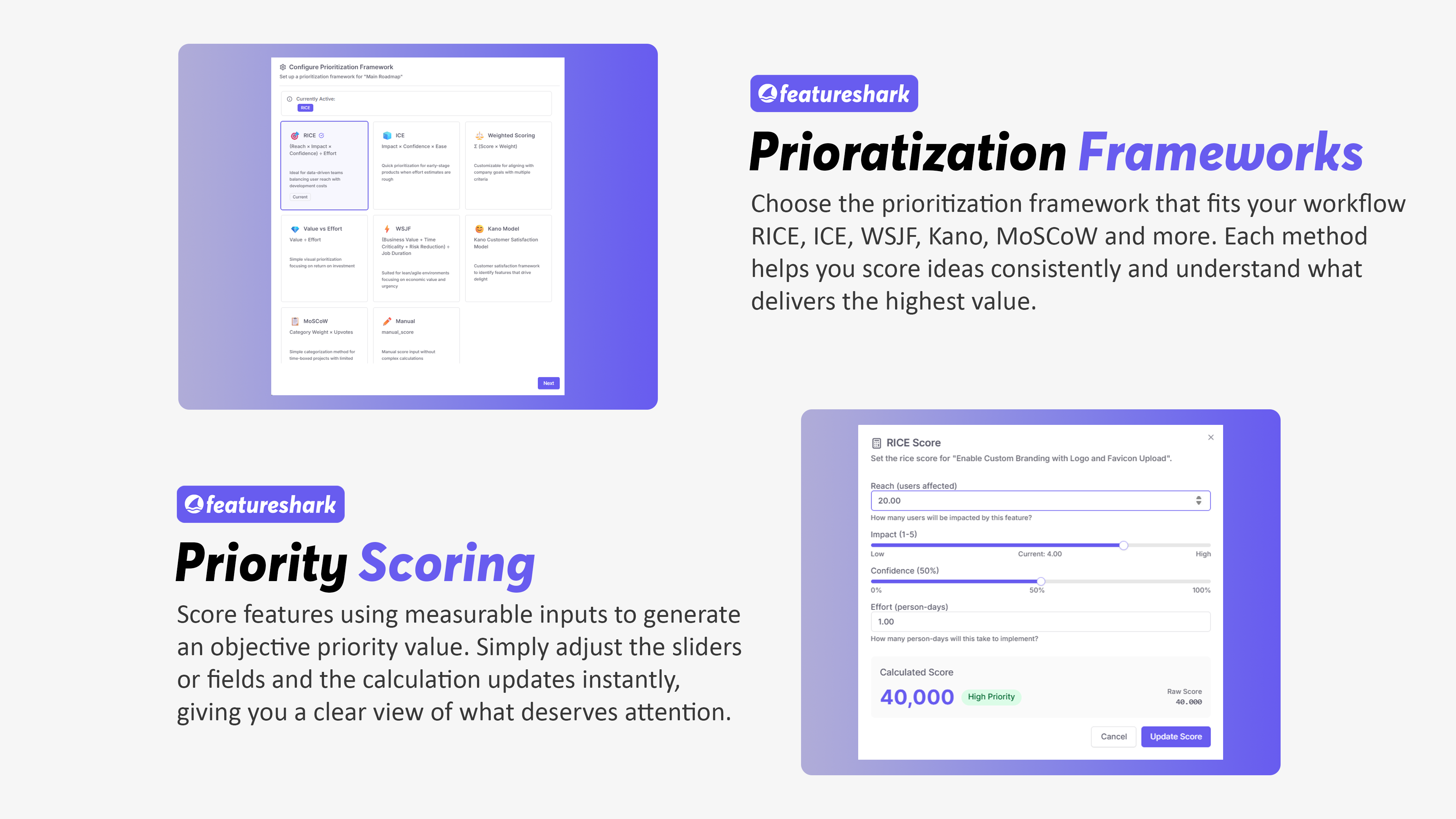 FeatureShark - Screenshot 3 showing product features and functionality