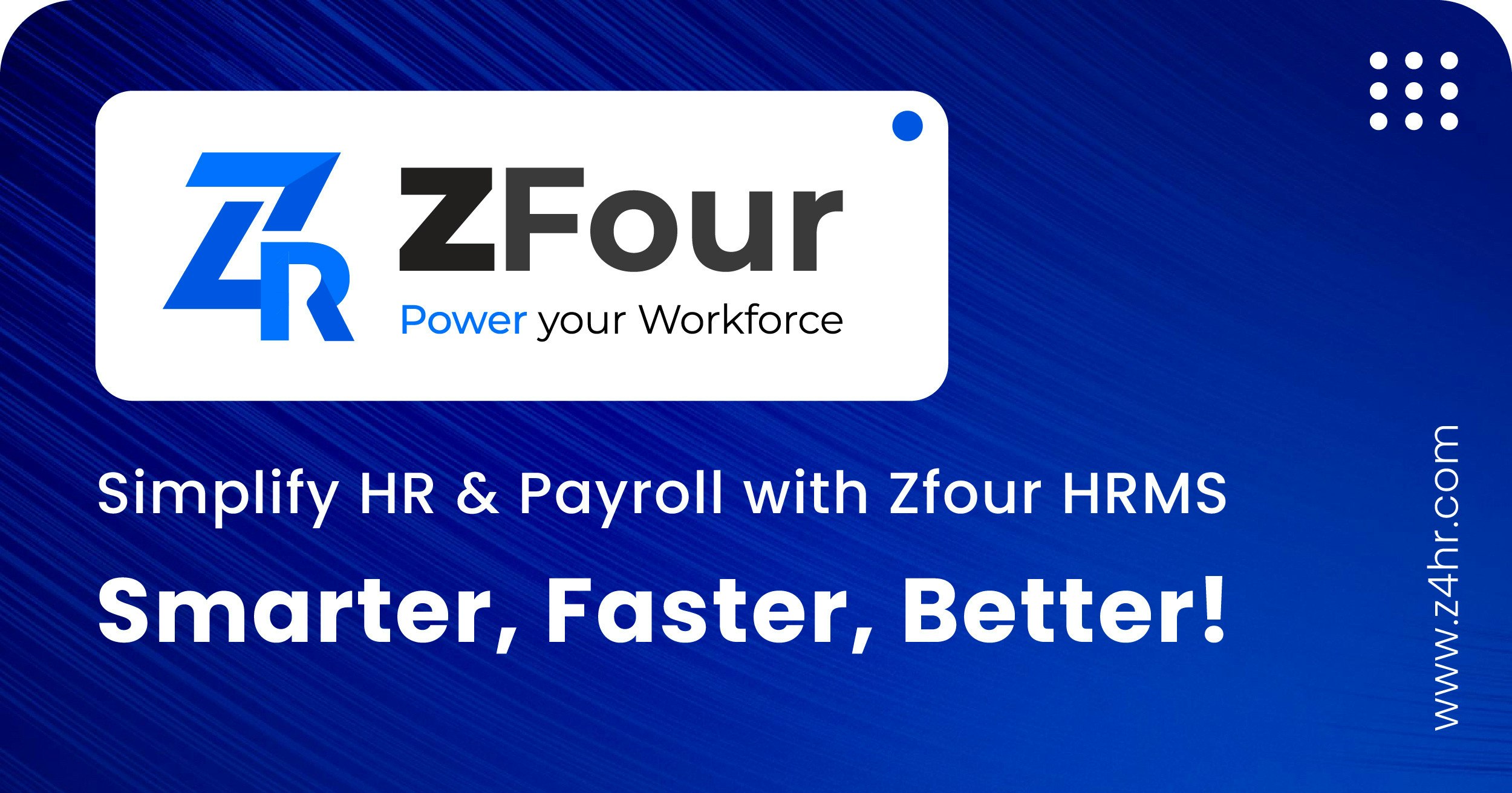Zfour - 급여, 출석 및 온 보딩을 자동화하는 현대적인 HRM 미디어 2