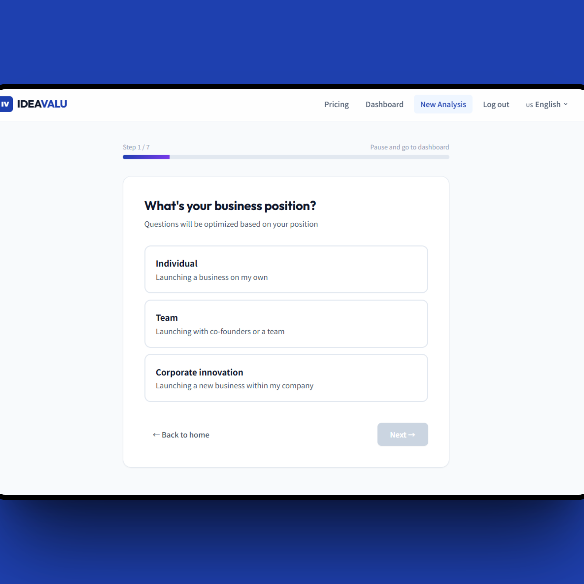 IDEAVALU - AI Business Idea Generator gallery image