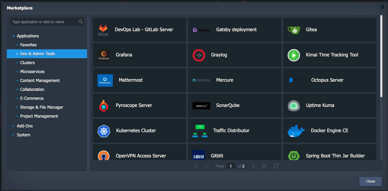 Cloud Hosting Platform for Developers gallery image
