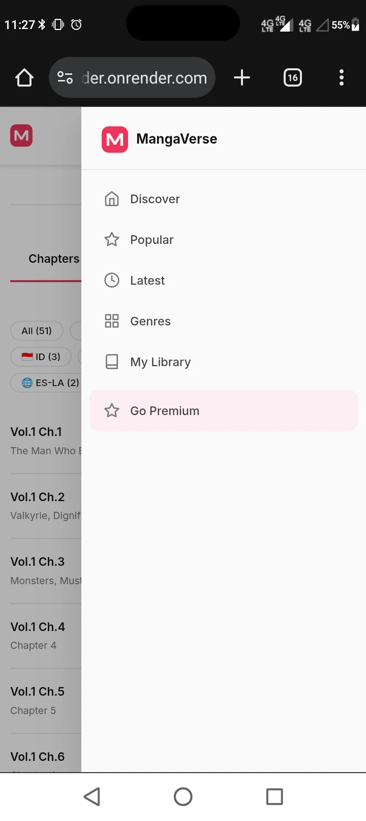 MangaVerse screenshot 1