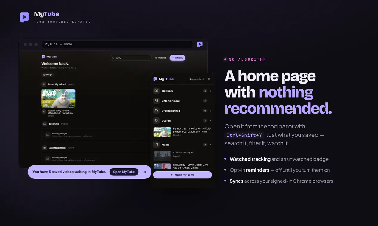 MyTube gallery image