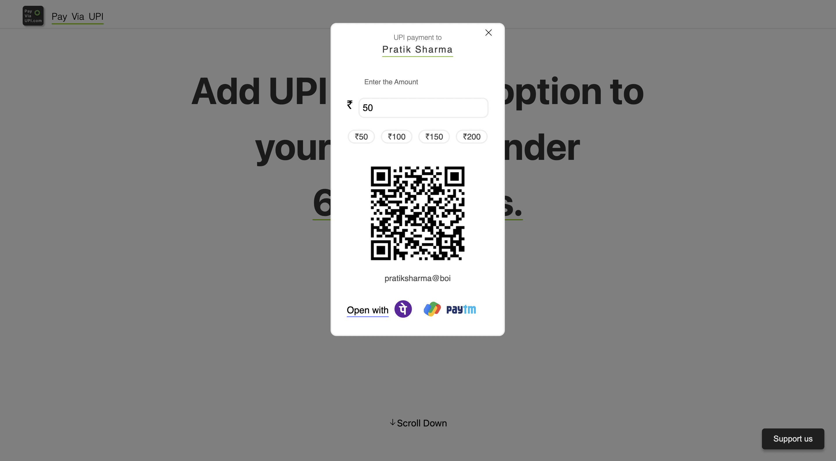 Pay Via UPI  gallery image