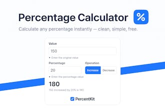 PercentKit gallery image