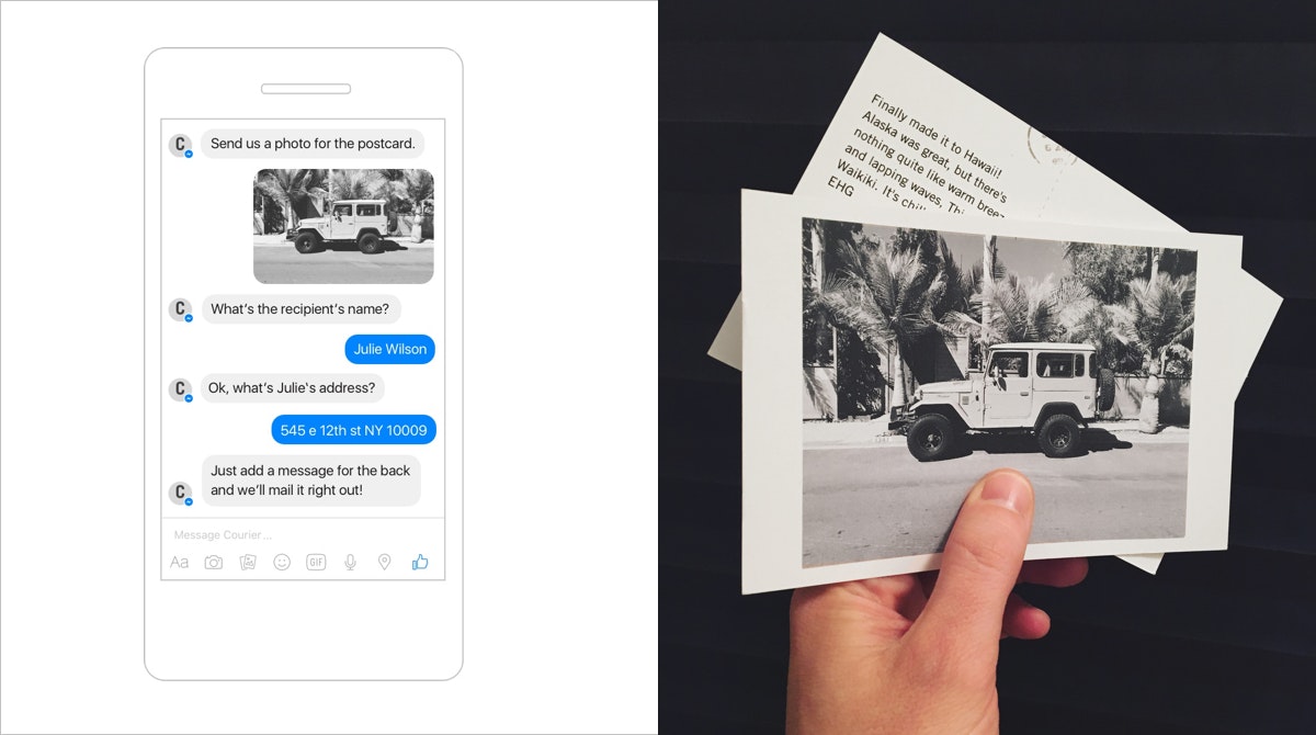 Courier Chatbot gallery image