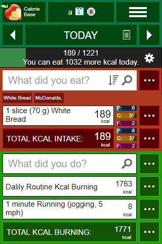 CalorieBase gallery image