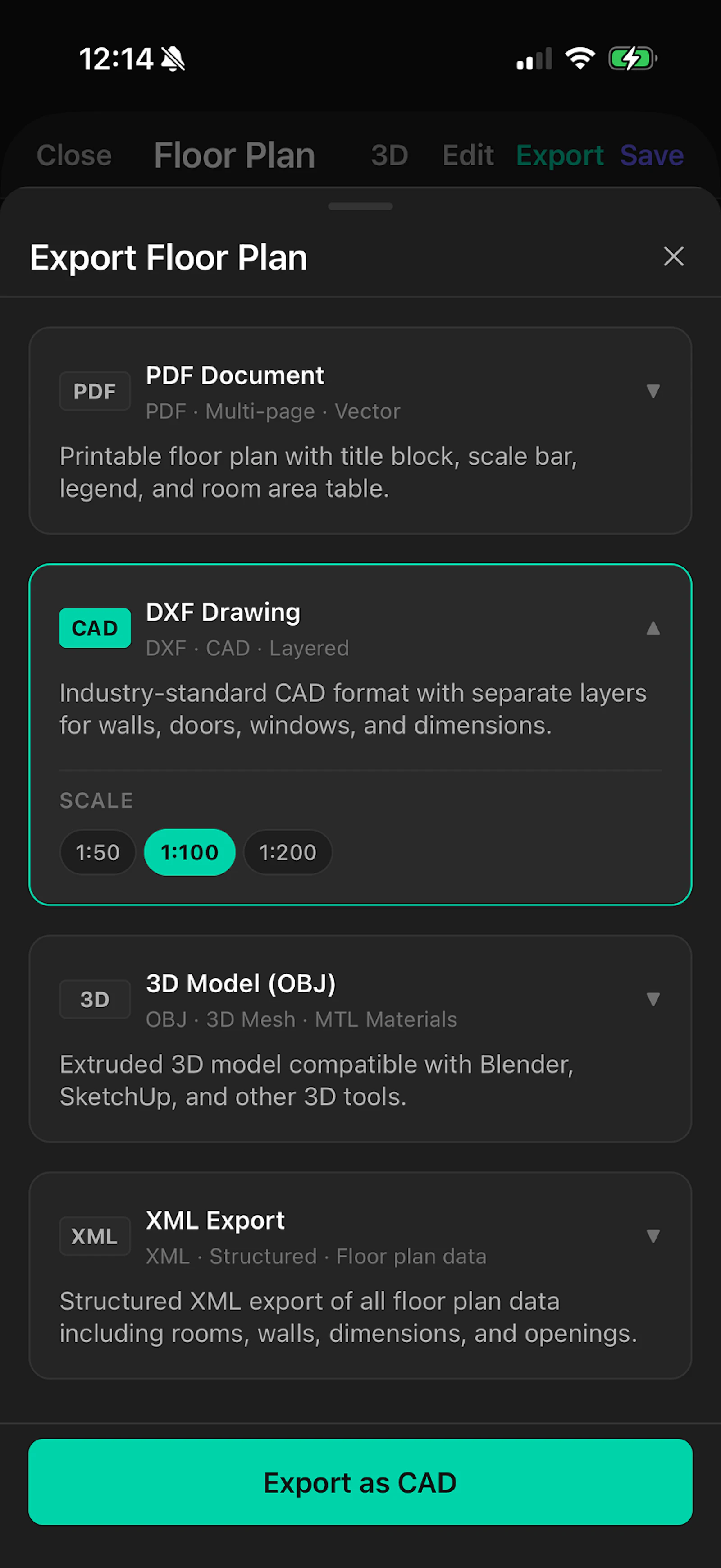 vPlan AR screenshot 1