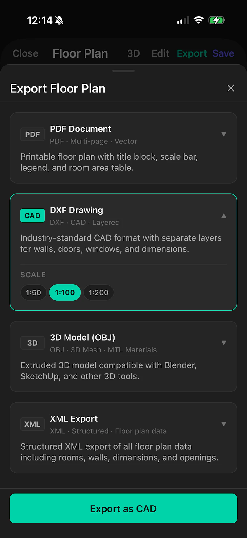 vPlan AR screenshot 1