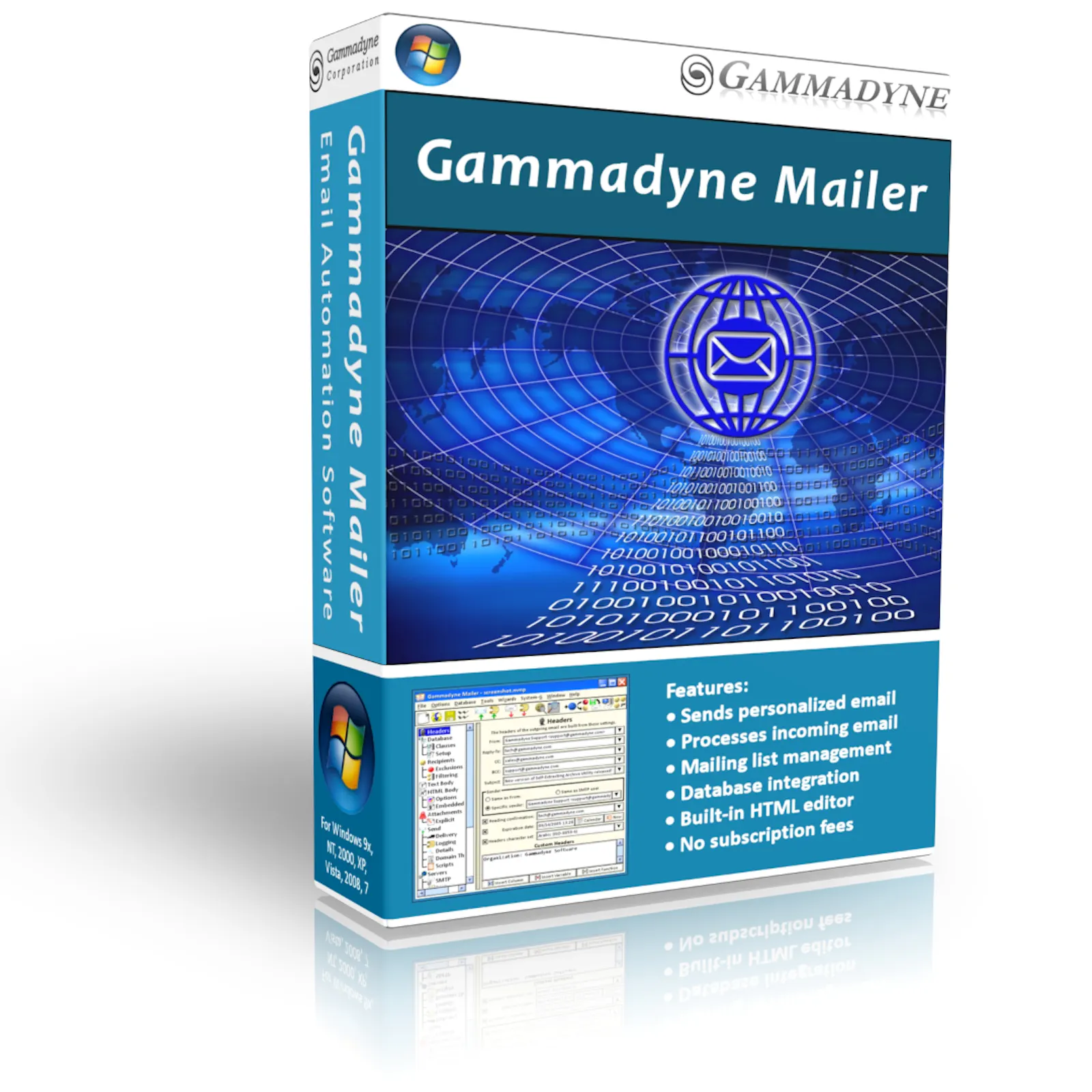 Gammadyne Mailer screenshot 2