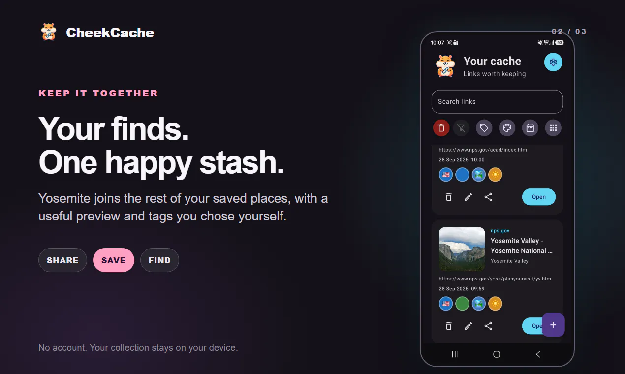 CheekCache gallery image