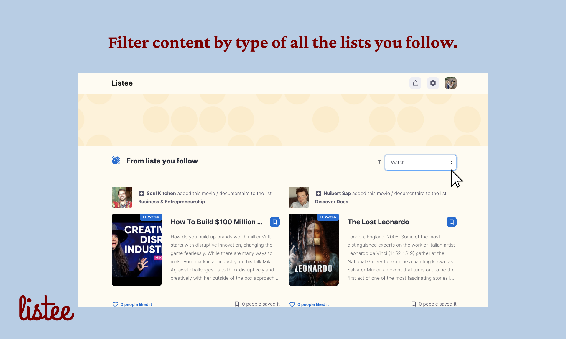 Listee media 9