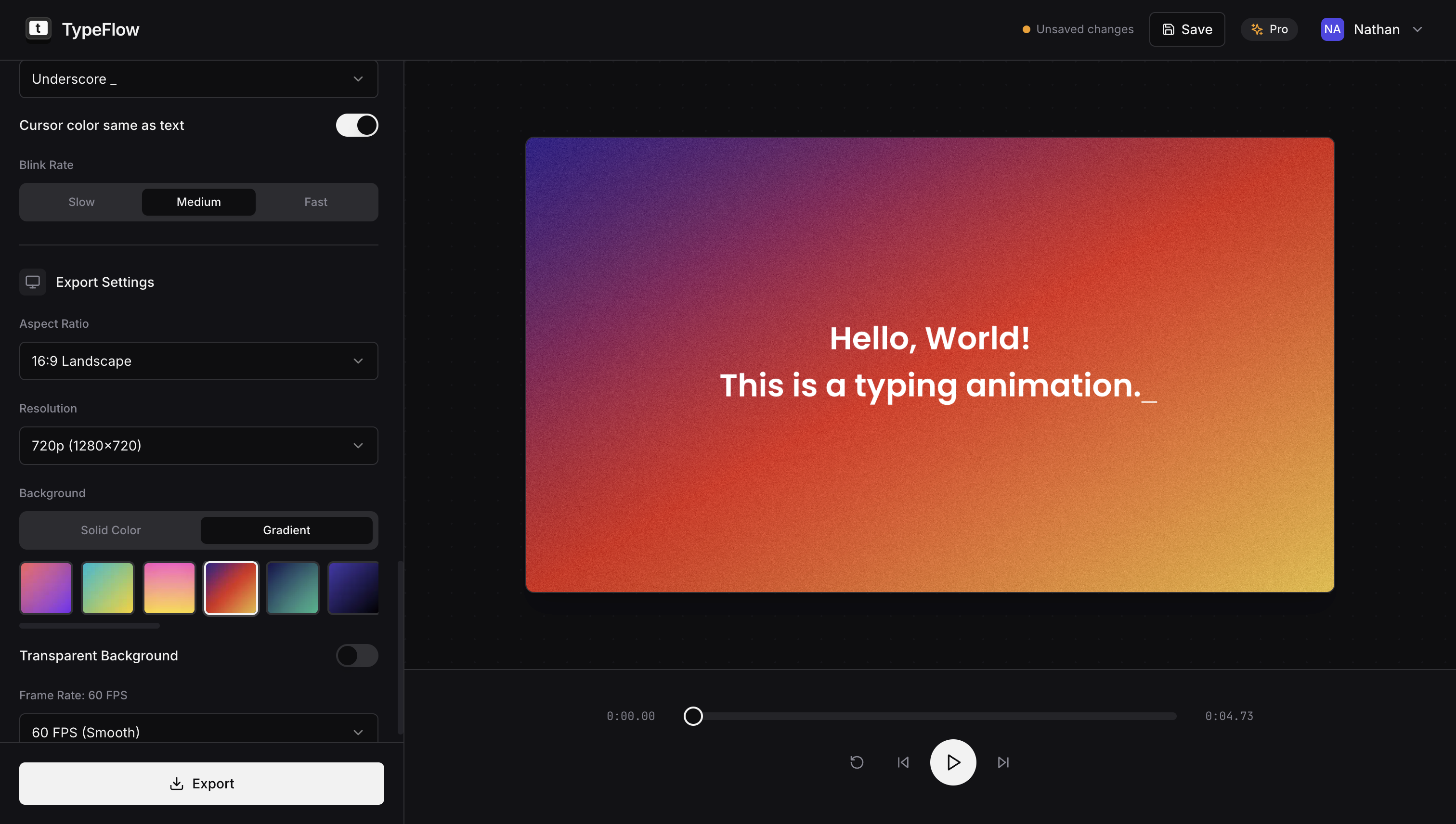 TypeFlow gallery image