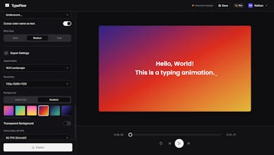 TypeFlow gallery image