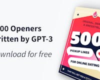 +500 Openers for Tinder written by GPT-3 media 1