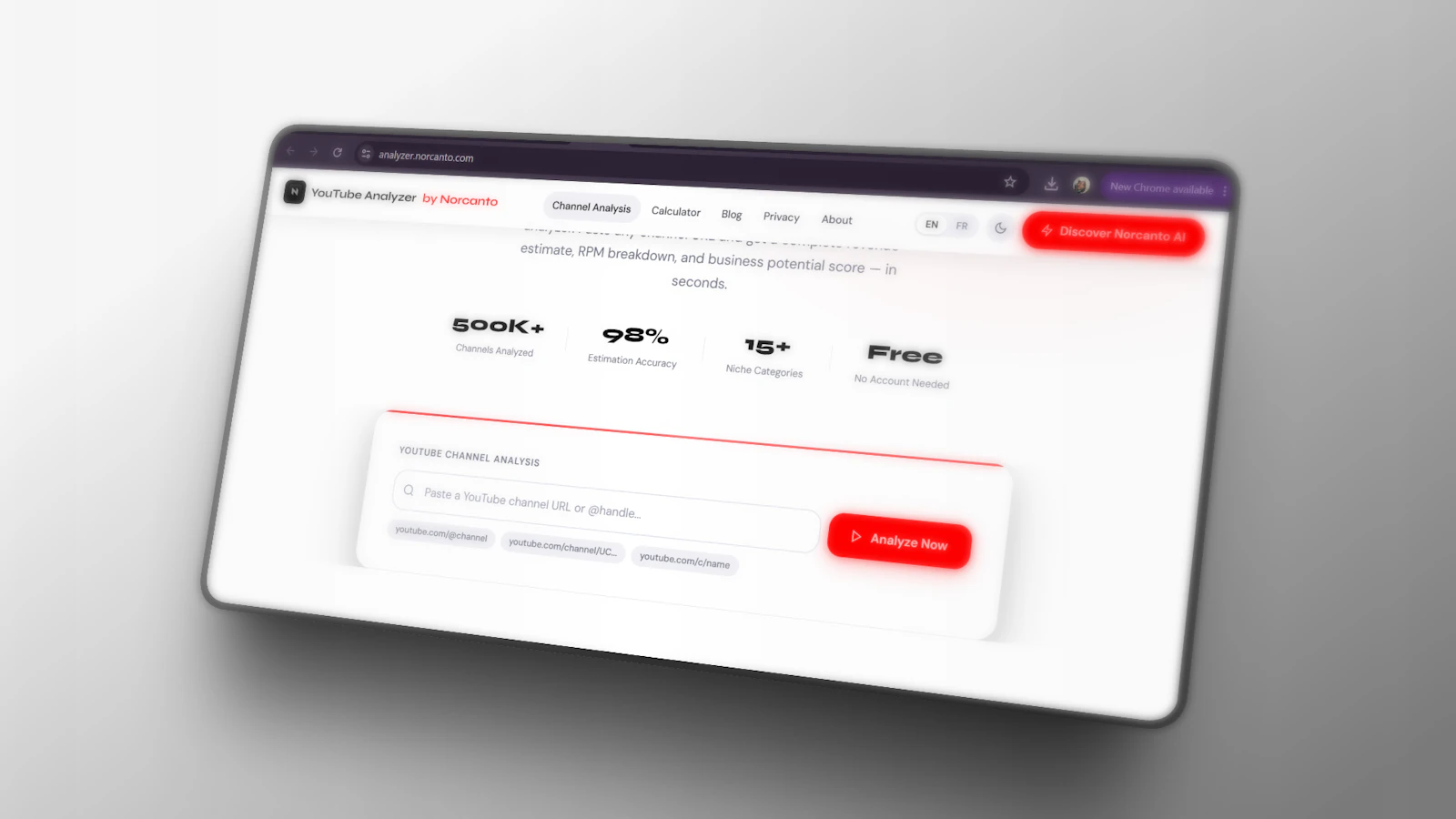YouTube Analyzer by Norcanto screenshot 5