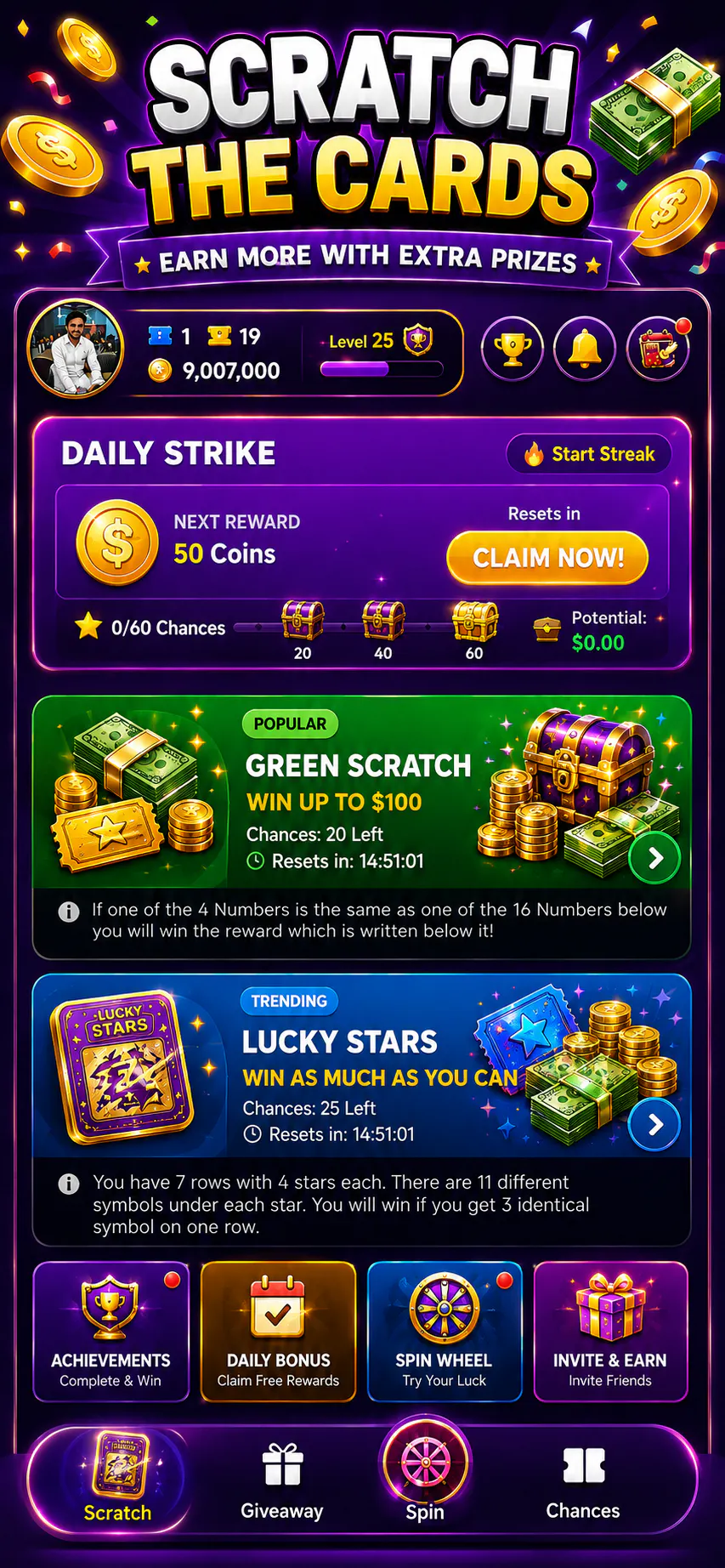 Lucky Scratch: Win Daily Rewards gallery image