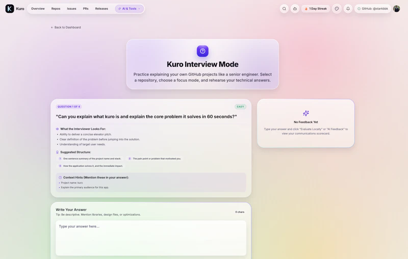 Kuro screenshot 11