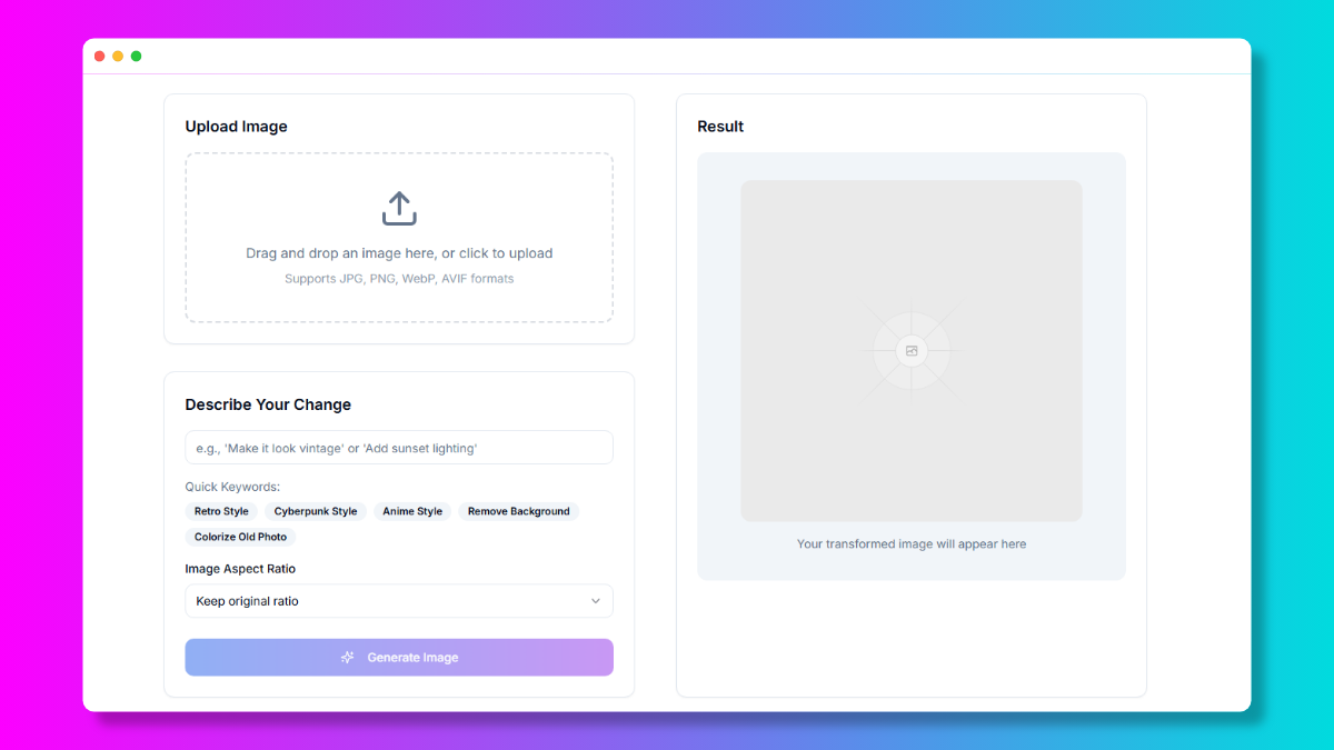 Media Aiartools - Mengubah gambar anda dengan satu perkataan 2
