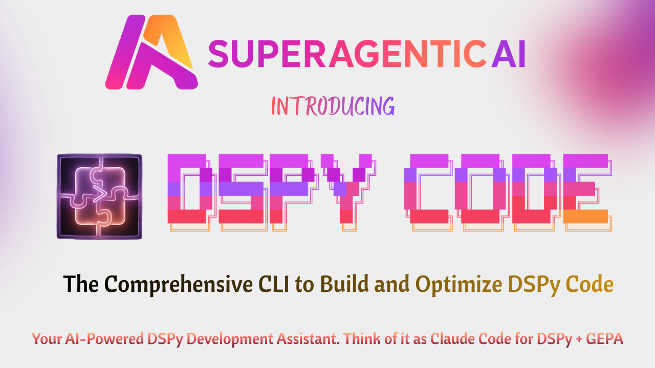 DSPy Code - Main product screenshot demonstrating key features and user interface