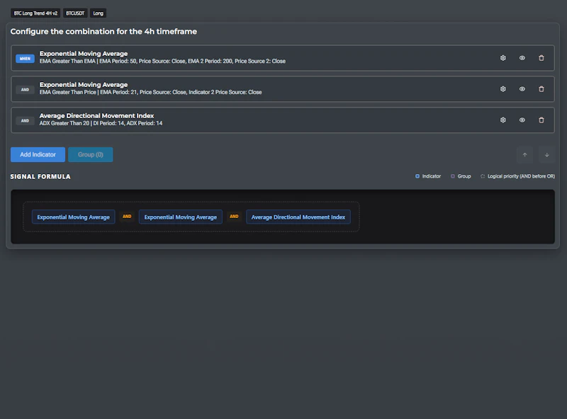 Cryptocurrency no-custodial trading lab screenshot 3