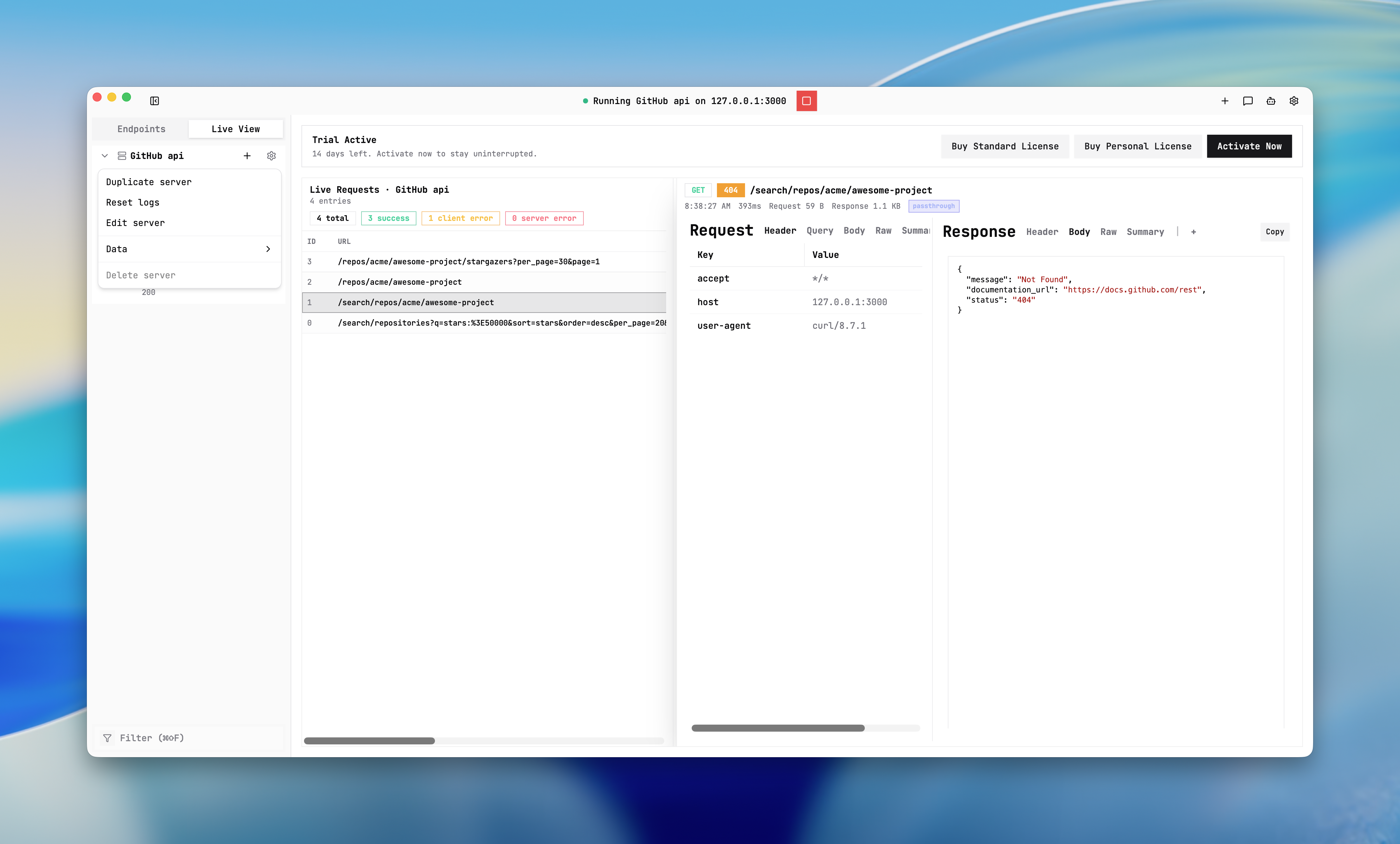Mockphine - Screenshot 3 showing product features and functionality