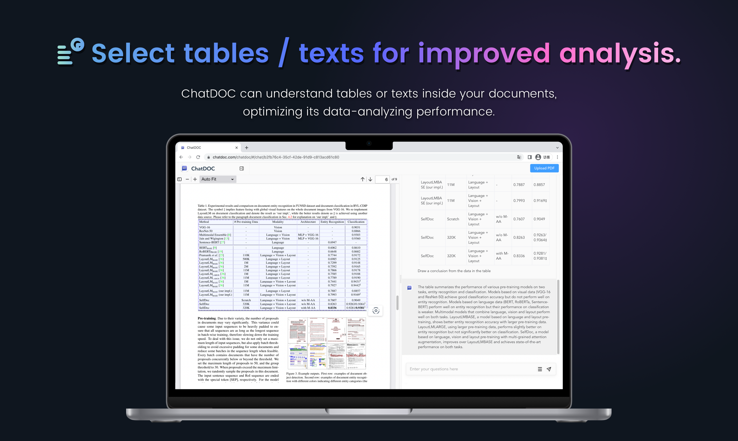 ChatDOC: AI-Powered Document Analysis