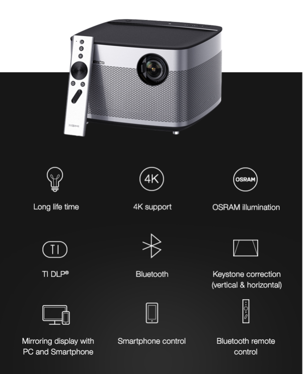 XGIMI H1: Immersive Home Theater Projector gallery image