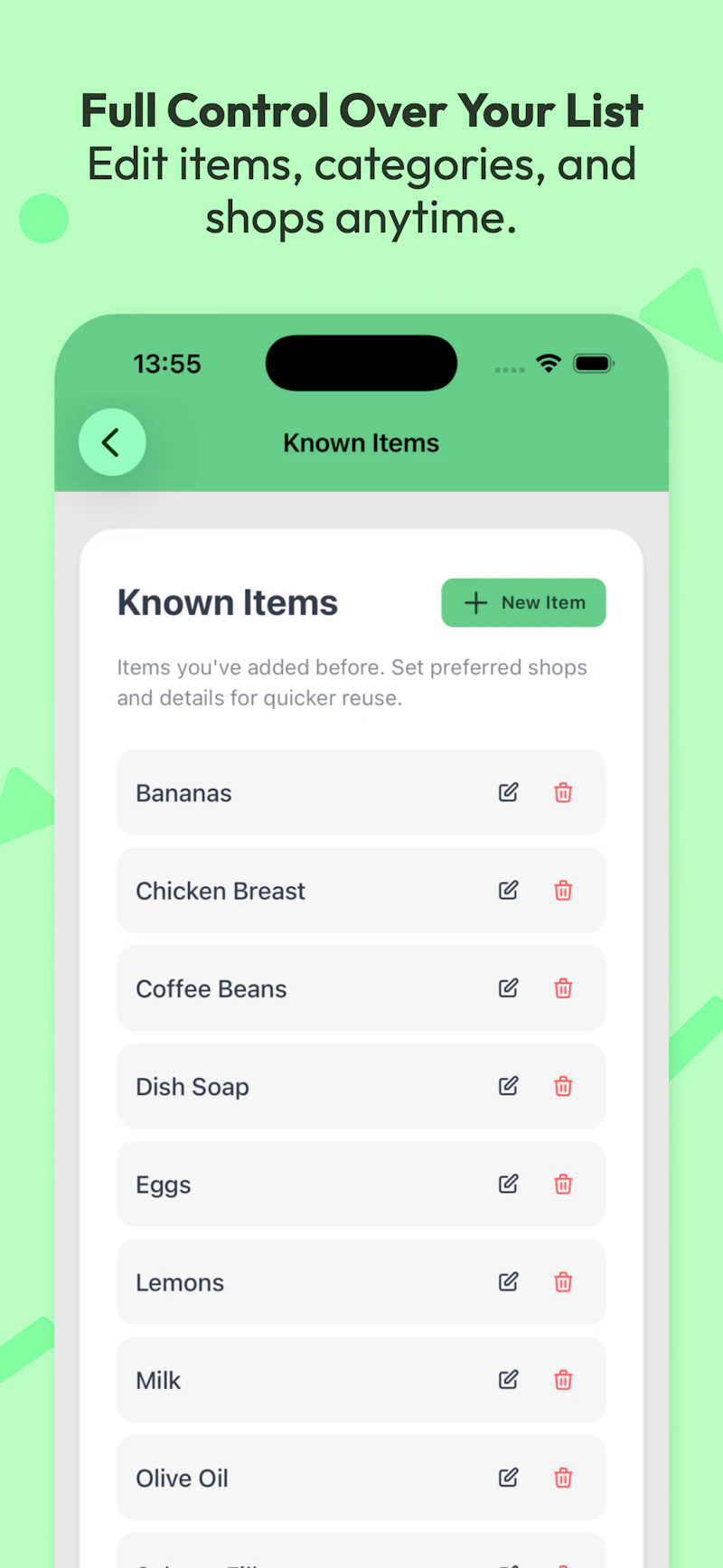 Intolist screenshot 9