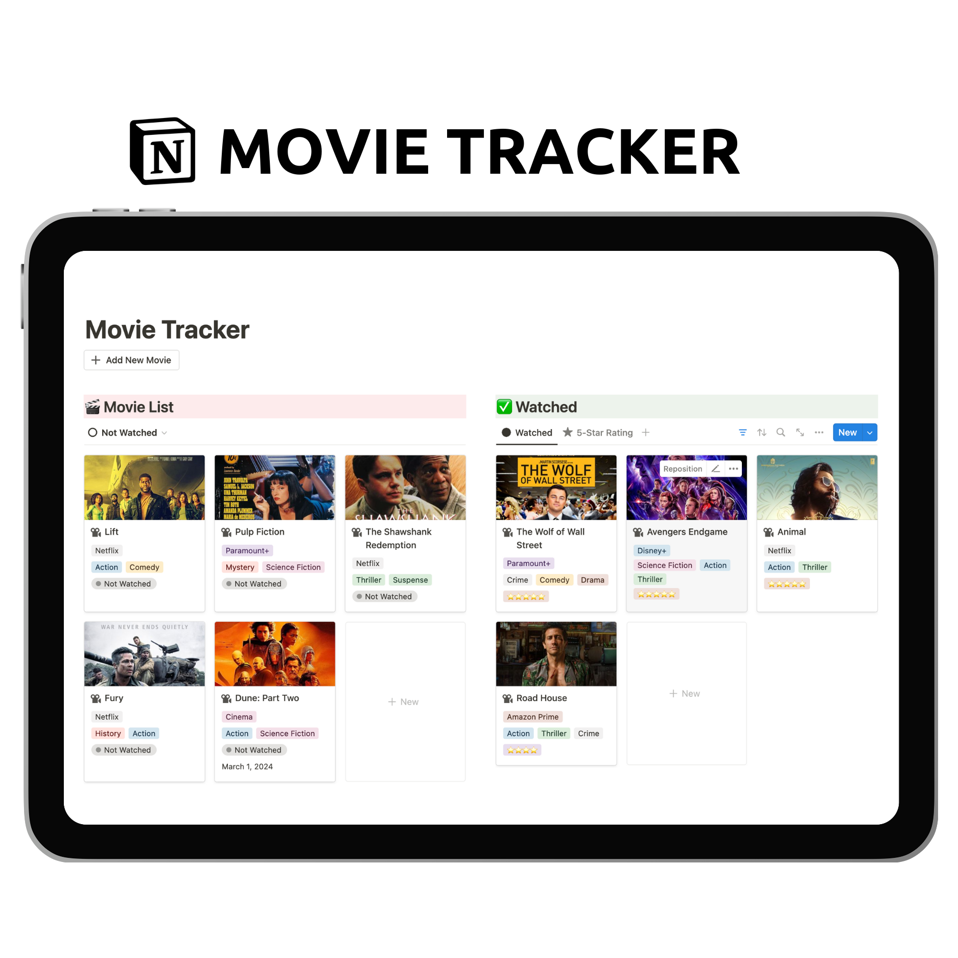 Movie Tracker 