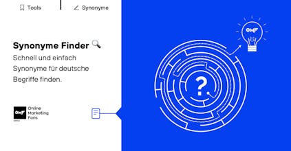German thesaurus tool: Fast & Free gallery image