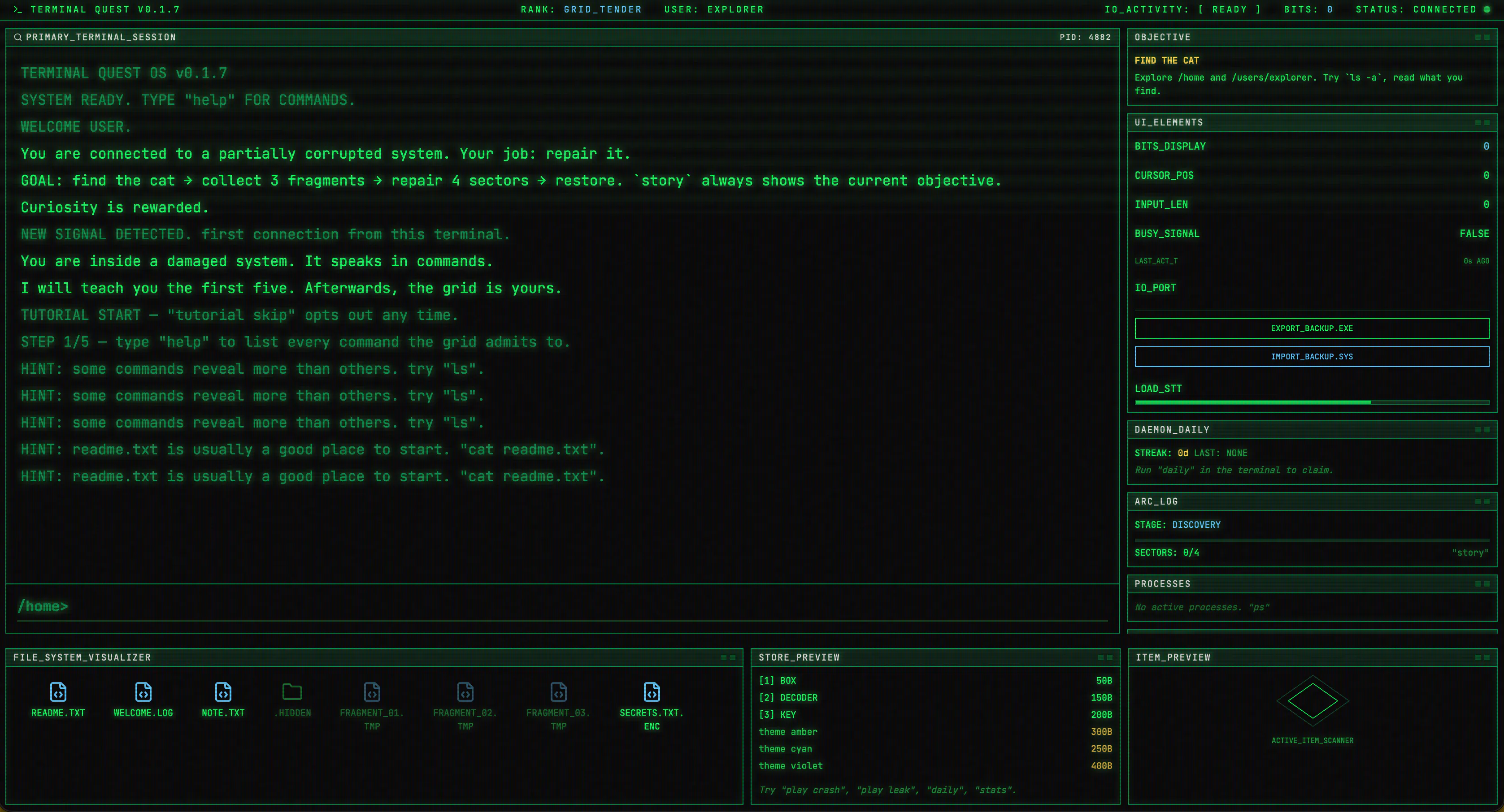 Terminal Quest gallery image