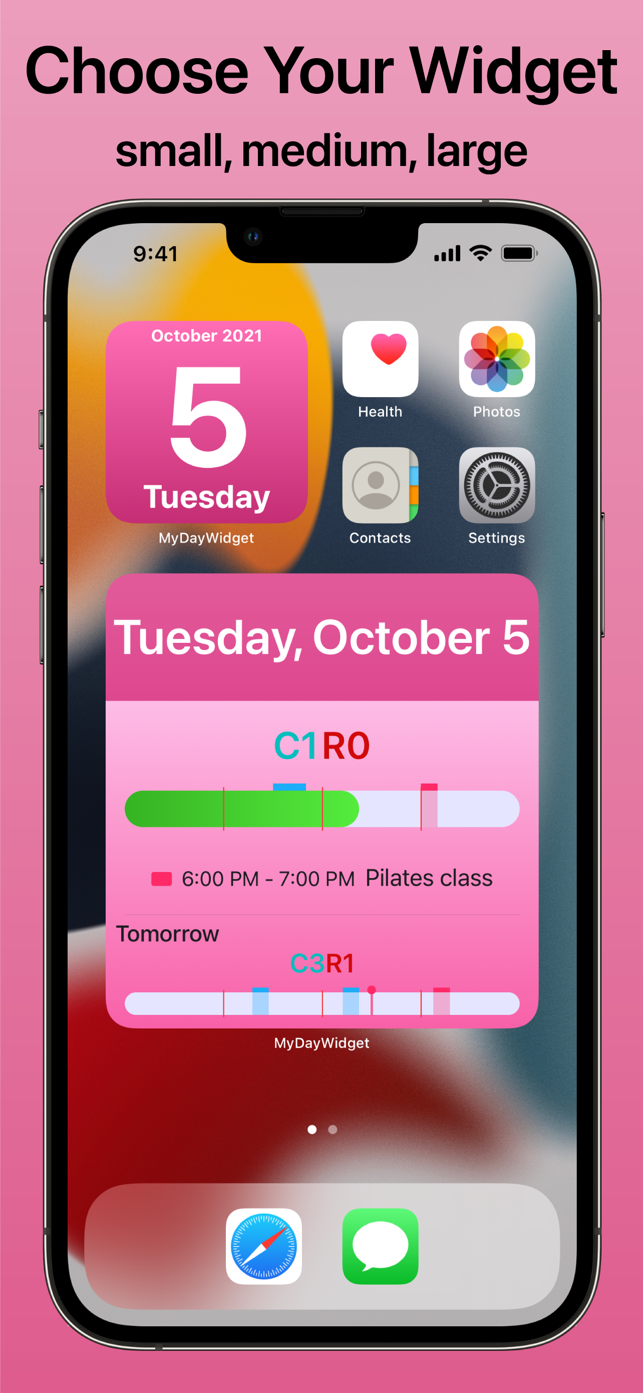 MyDayWidget gallery image