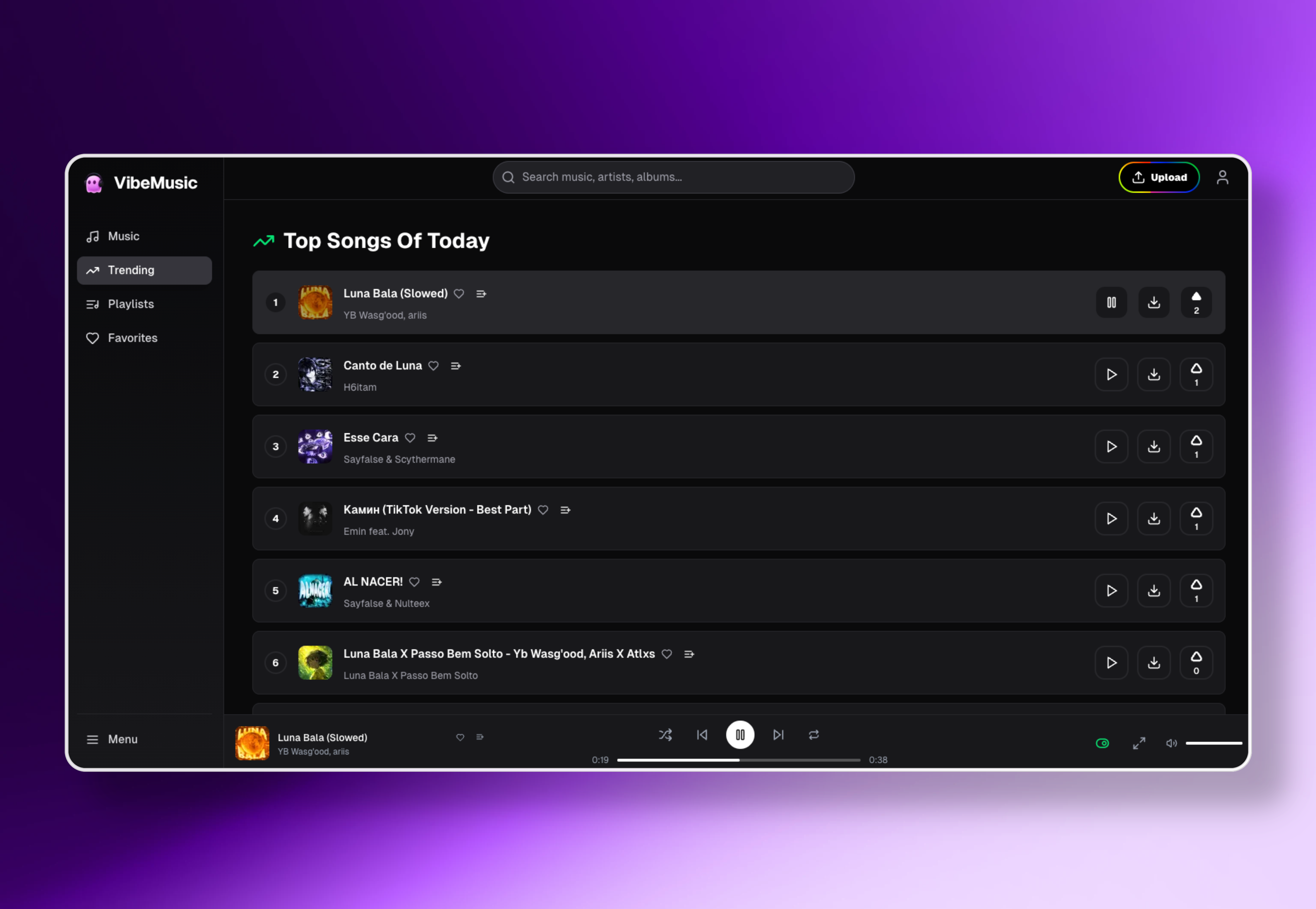 Vibemusic - リールがバイラルになるオーディオメディア2