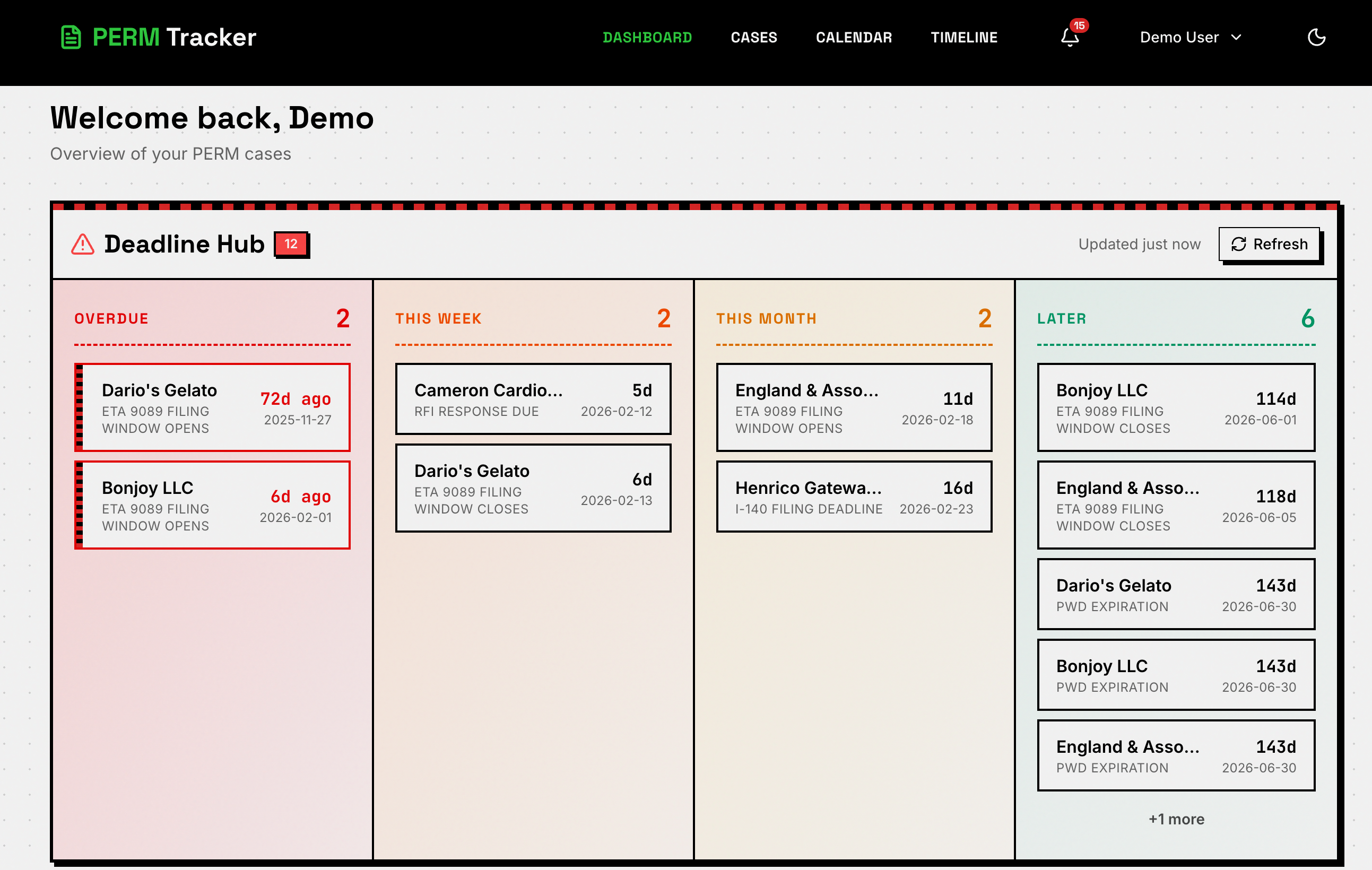 PERM Tracker gallery image