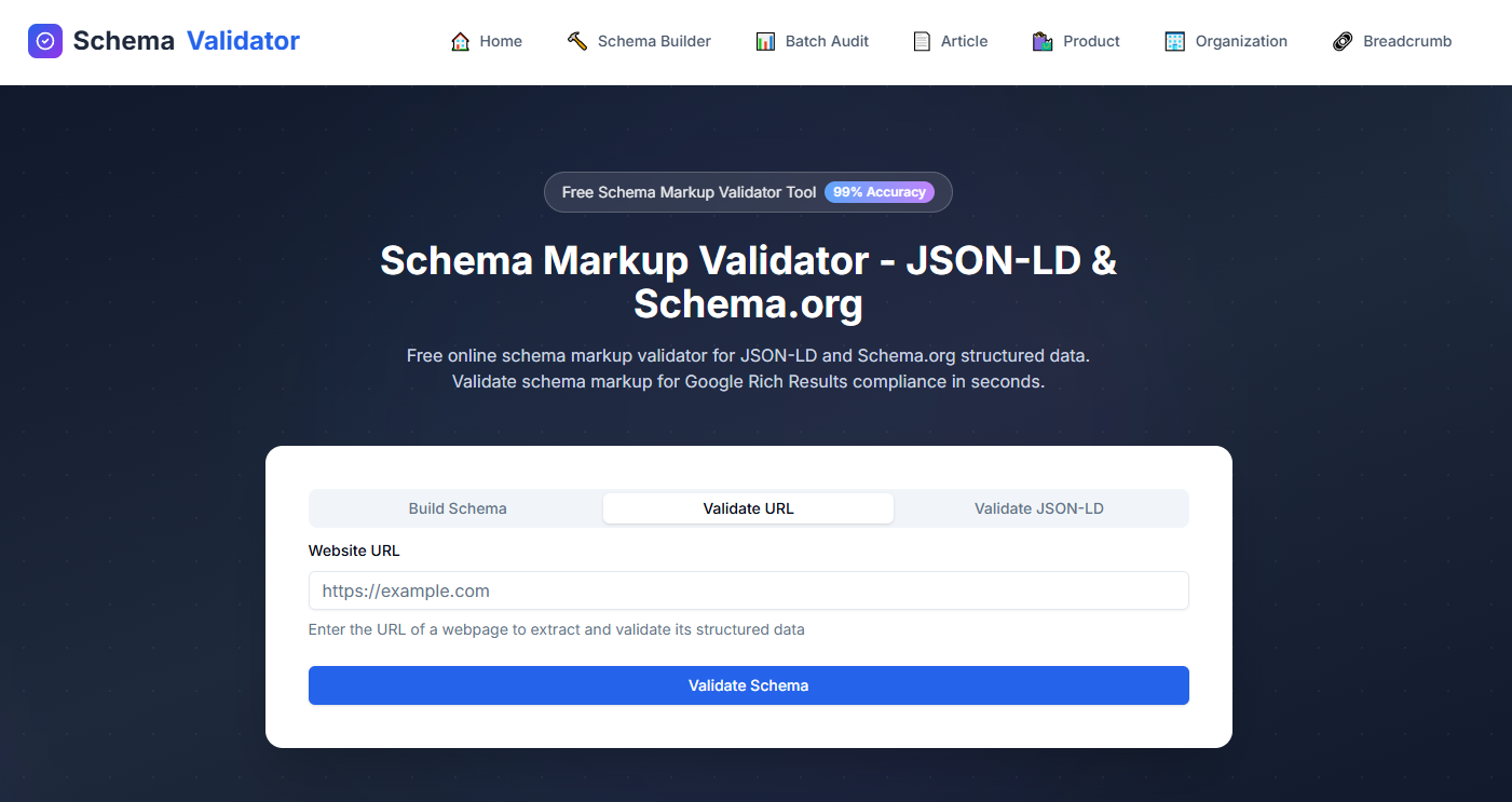 Schema Validator - Screenshot 2 preview