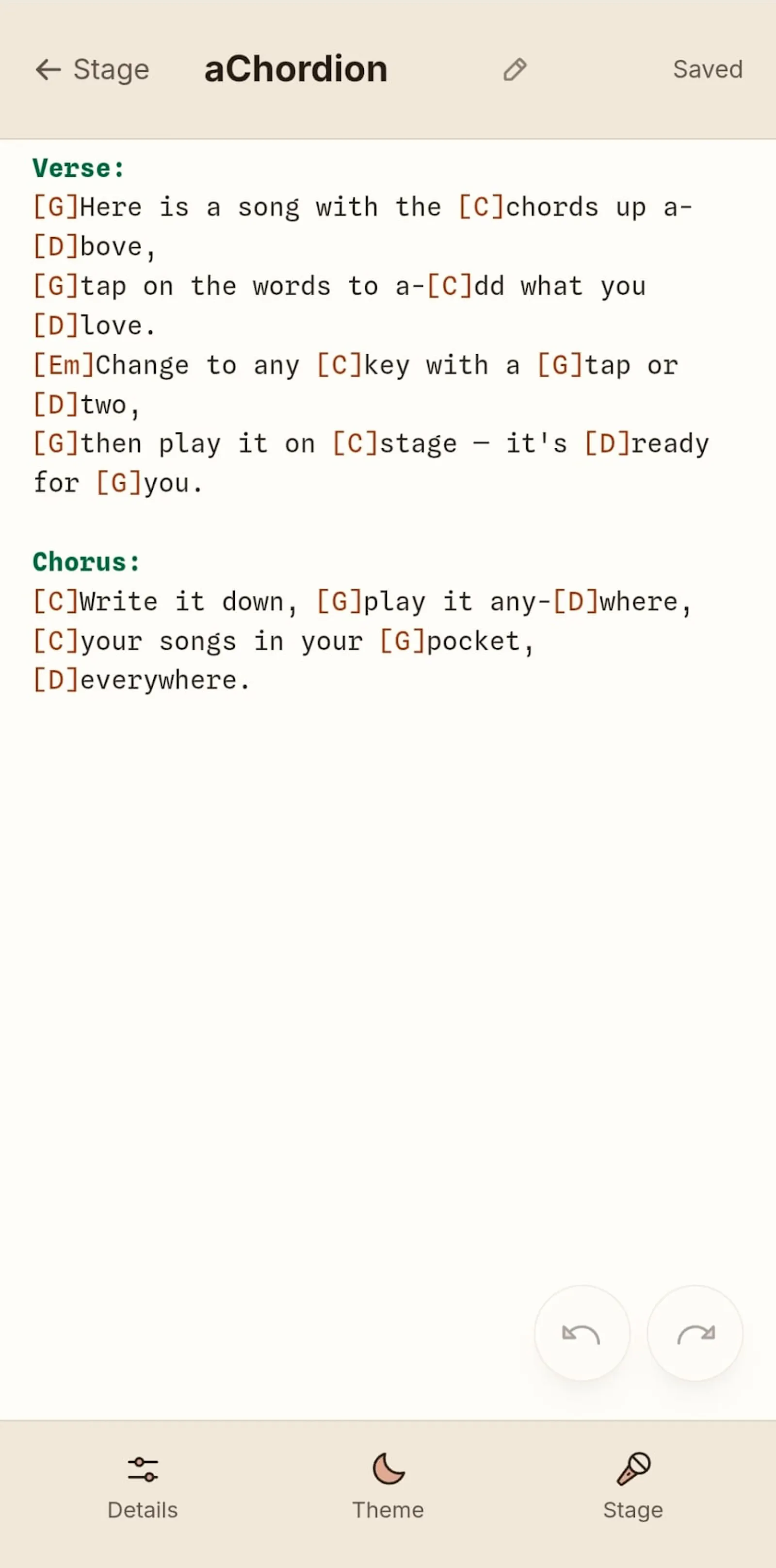 aChordion screenshot 5