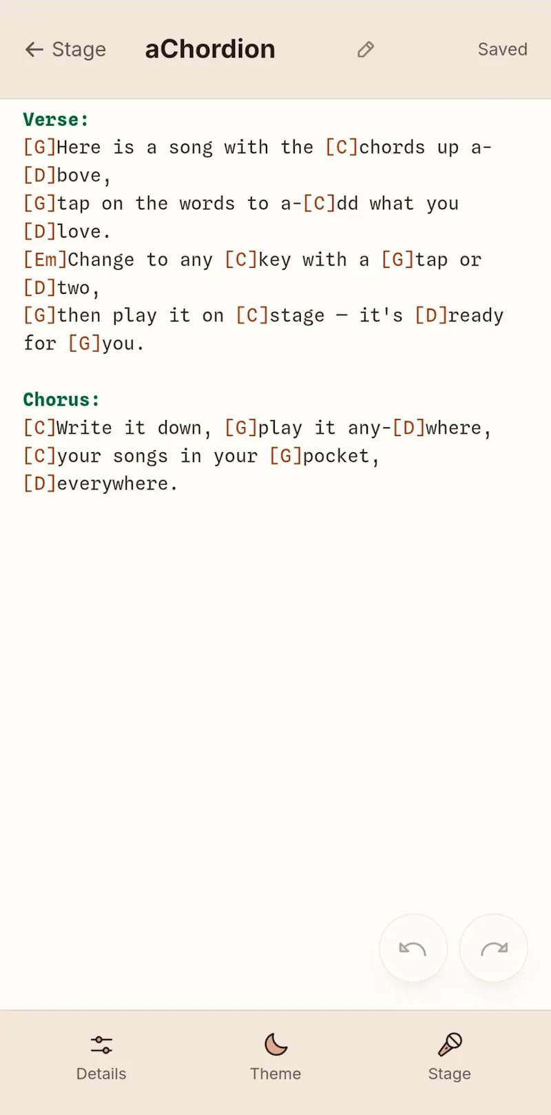 aChordion screenshot 5