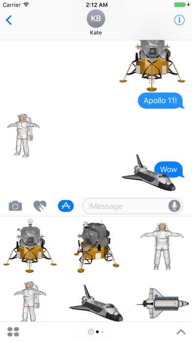 Astronaut Stickers gallery image