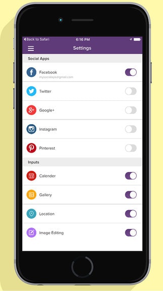 GoPostMe app gallery image