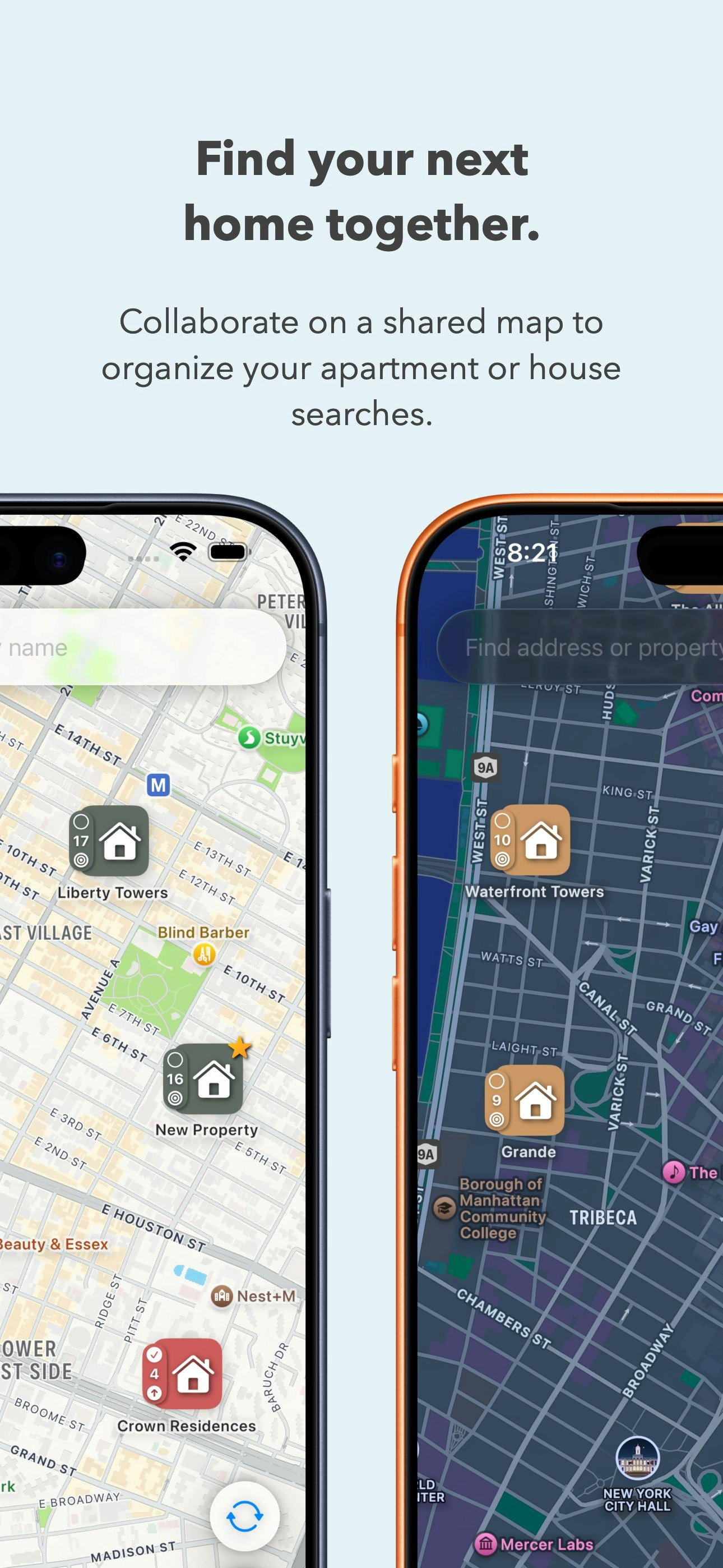 Our Next Home - Main product screenshot demonstrating key features and user interface