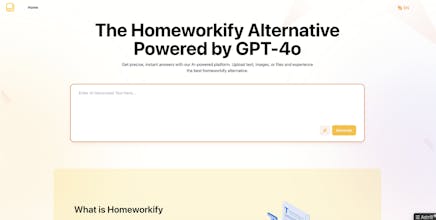 Homeworkify.im : Homework with GPT-4o gallery image