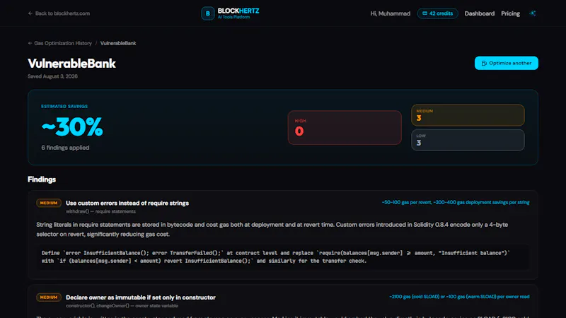 Blockhertz AI Tools screenshot 6