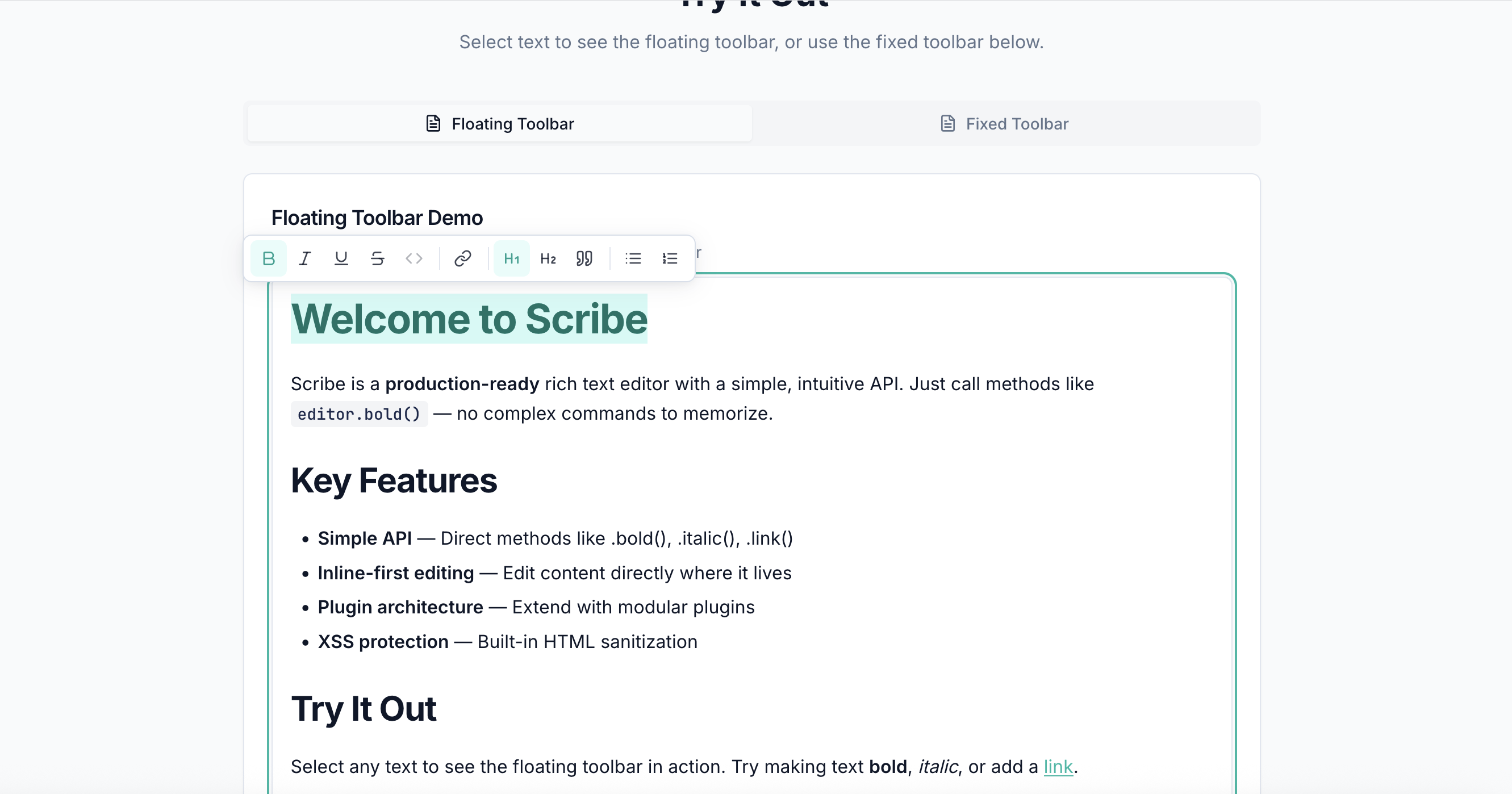 ScribeJS — Next-Gen Editor Core gallery image