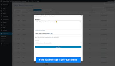 Facebook Messenger Bulksender gallery image