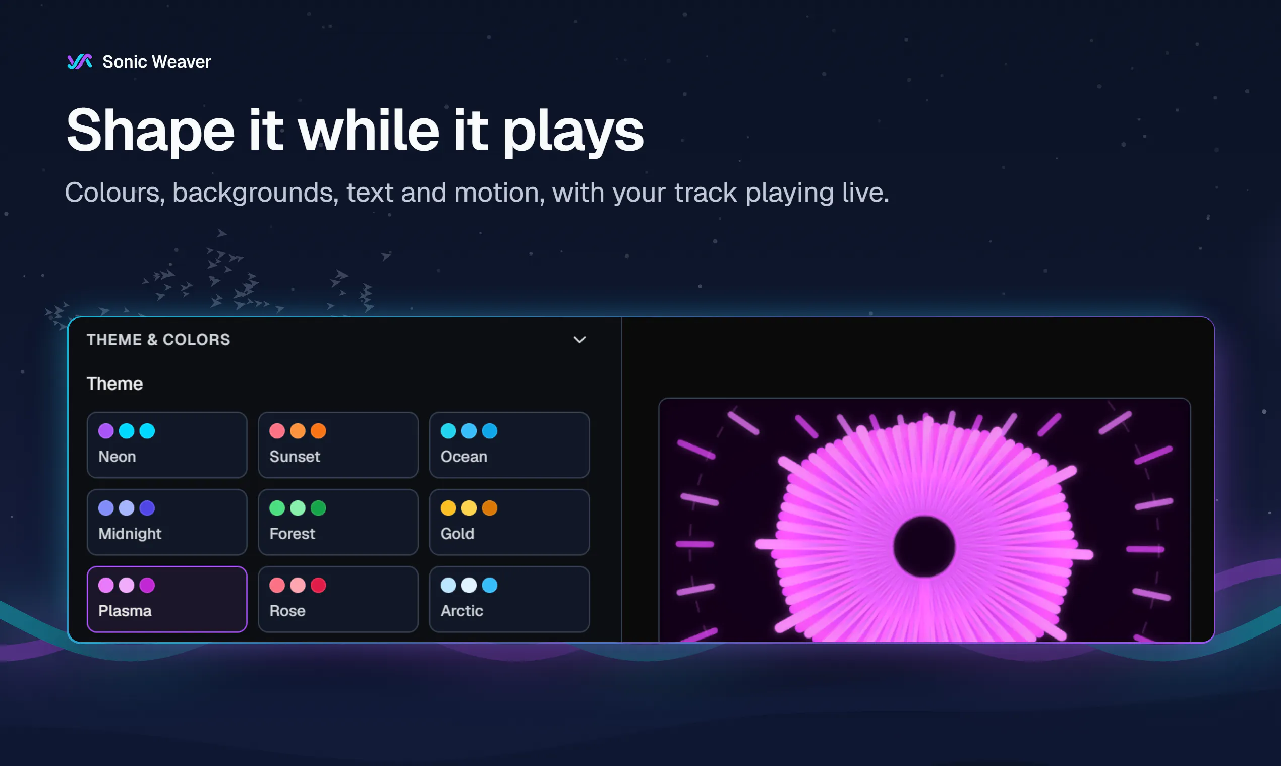 Sonic Weaver gallery image