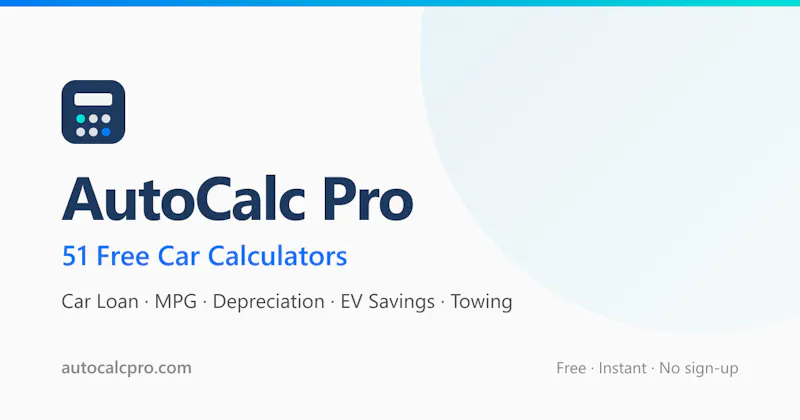 AutoCalc Pro screenshot 1