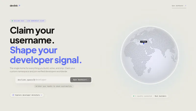 Devlink screenshot 1