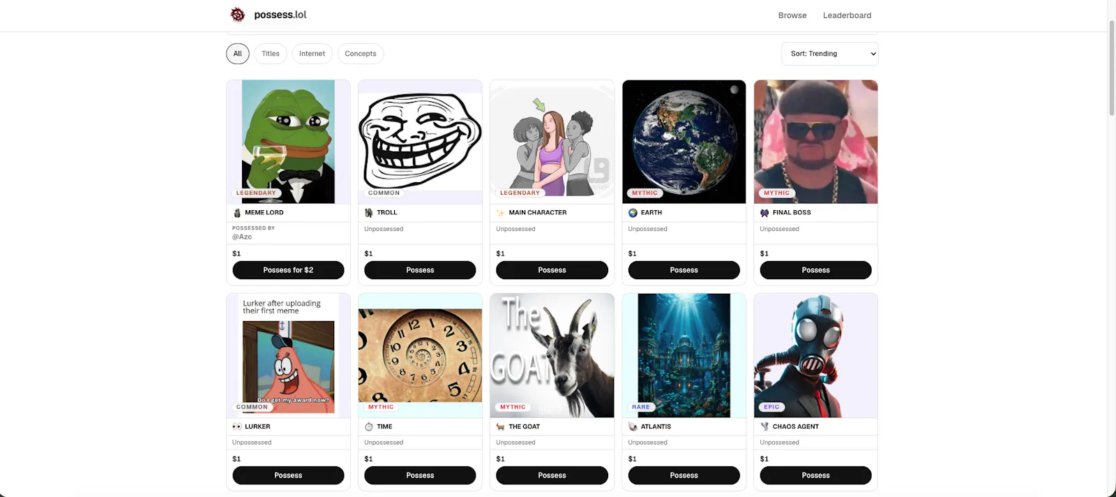 possess.lol screenshot 2