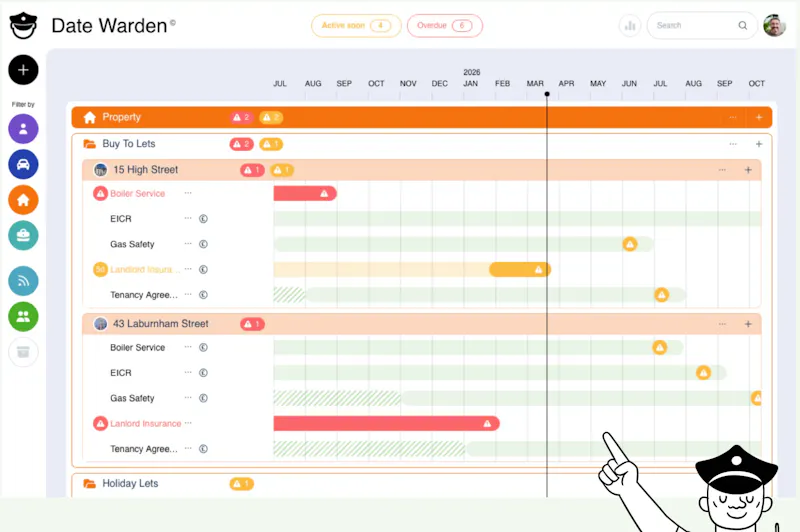 DateWarden screenshot 2
