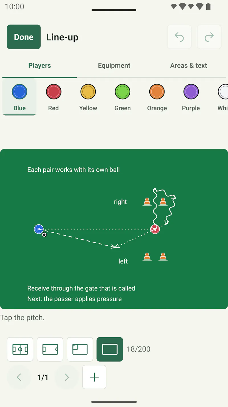 Football Training Maker screenshot 3